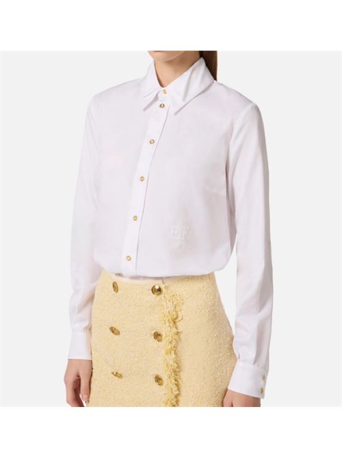 DOUBLE COLLAR SHIRT ELISABETTA FRANCHI | CA12561E2100 bianco